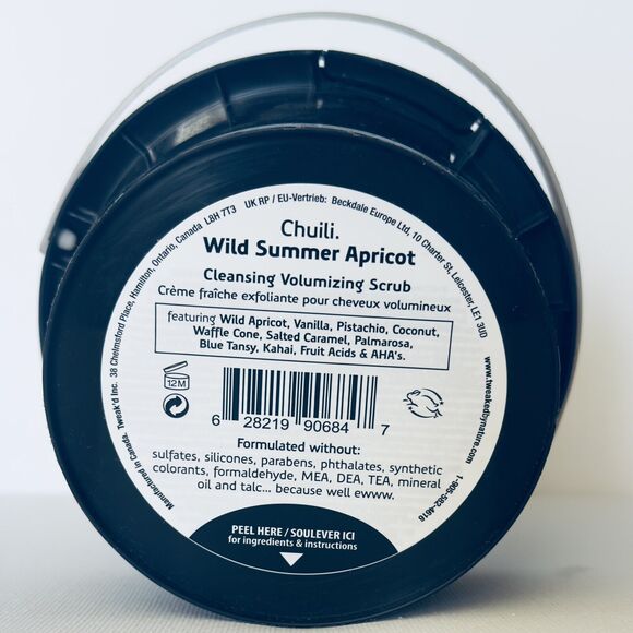 Tweak'd by Nature Wild Summer Apricot Cleansing Volumizing Scrub 16oz Sealed - Picture 3 of 3